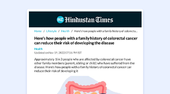 Colorectal Cancer Hospital in Bangalore